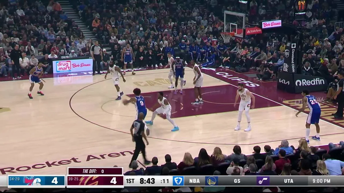 Cleveland Cavaliers vs. Philadelphia 76ers - Game Highlights