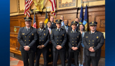 Group of Pittsburgh firefighters receives promotions