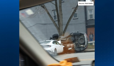 Person taken to hospital after rollover crash in Allegheny County – WPXI