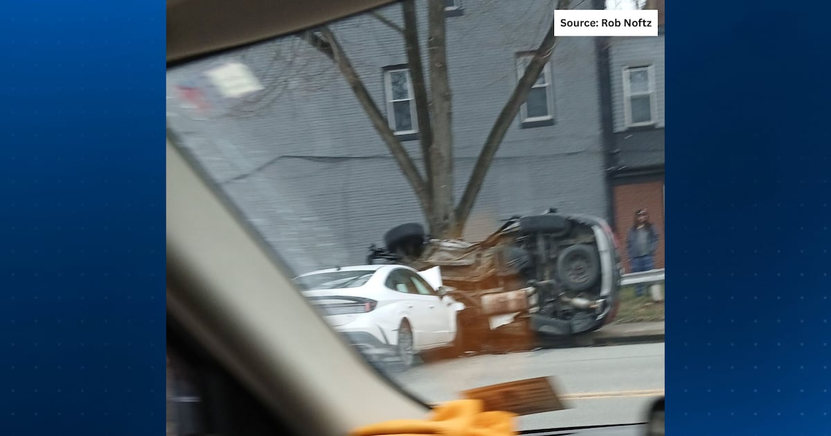 Person taken to hospital after rollover crash in Allegheny County – WPXI