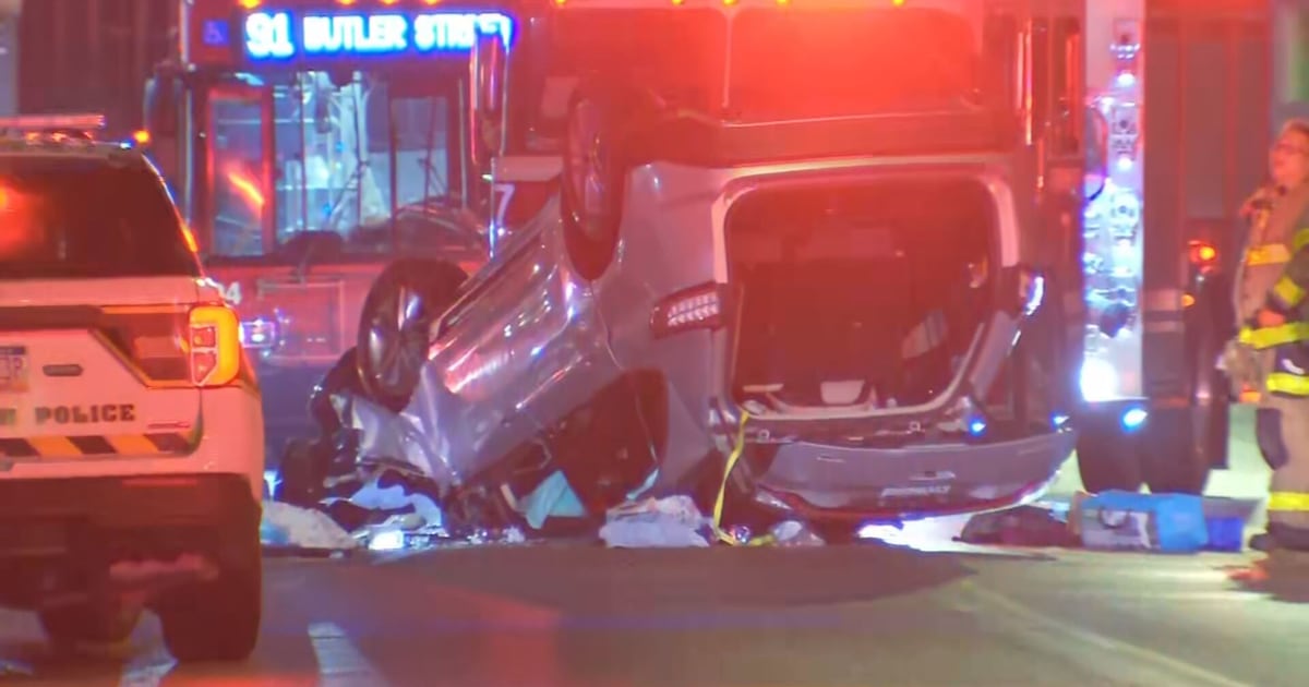 1 taken to hospital after rollover crash in Lawrenceville – WPXI