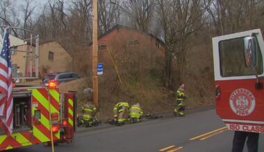Smoke, fire damage house in Chartiers