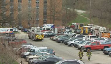 Person dead after high-rise apartment fire in Wilkinsburg