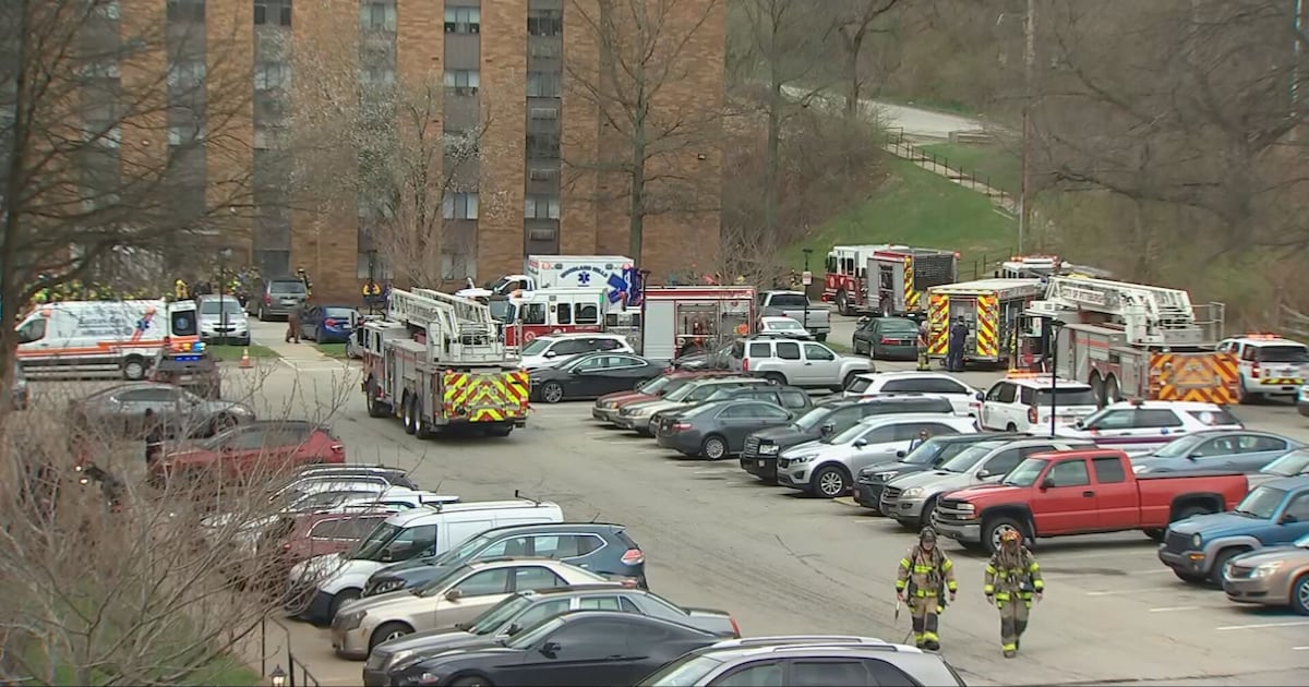 Person dead after high-rise apartment fire in Wilkinsburg