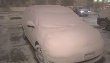 Snow showers on Monday marked a drastic change in the recent weather. It’s hard to believe this is t