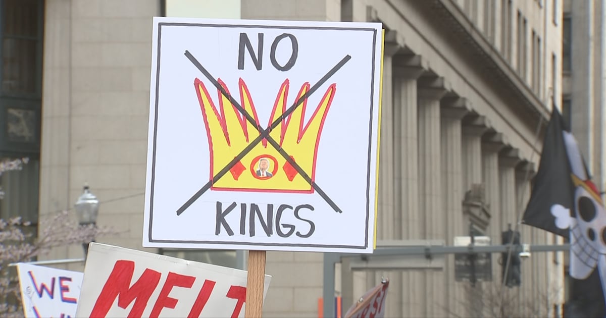 Thousands march in Pittsburgh area for third round of 'No Kings' protests – WPXI