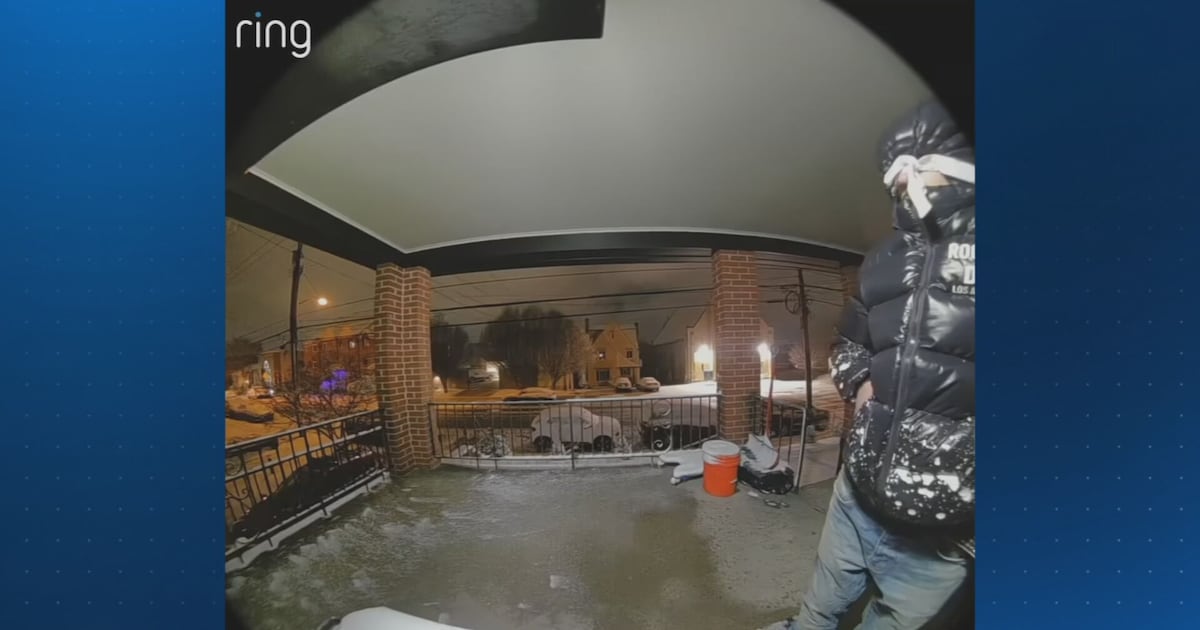 Man caught on camera removing Ring doorbell from house in Mt. Washington; neighbors concerned