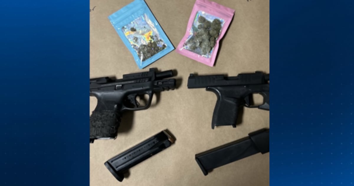 5 illegal guns confiscated during 2 Pittsburgh traffic stops – WPXI