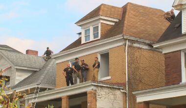 City officials deny claim to help man pay for repairs after suspect was arrested on his roof