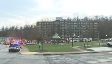Person injured after fire at high-rise in Glen Hazel