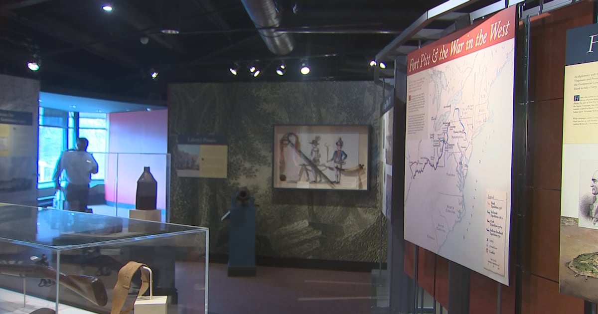Fort Pitt Museum unveils new exhibit on Western Pennsylvania’s role in the Revolutionary War – WPXI