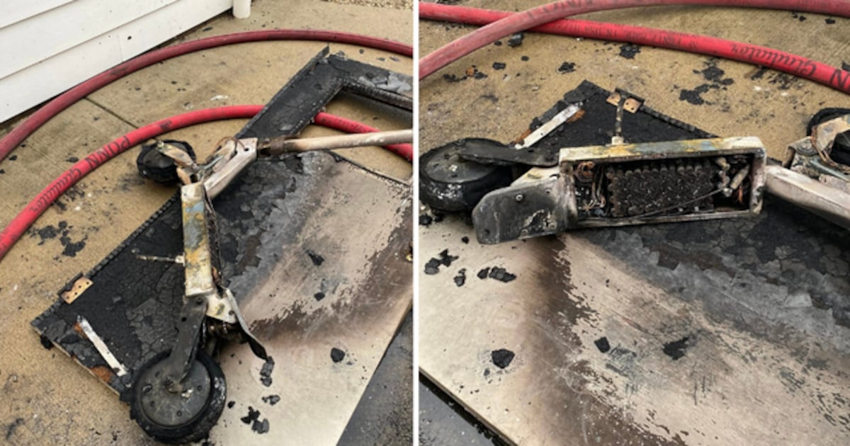 Electric scooter catches fire inside South Side apartment – WPXI