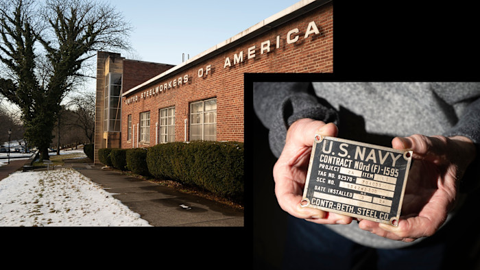 Bethlehem’s former steelworkers watch as Trump promises revival