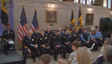 Pittsburgh city officials honor EMS workers who worked to rescue woman from icy Monongahela River