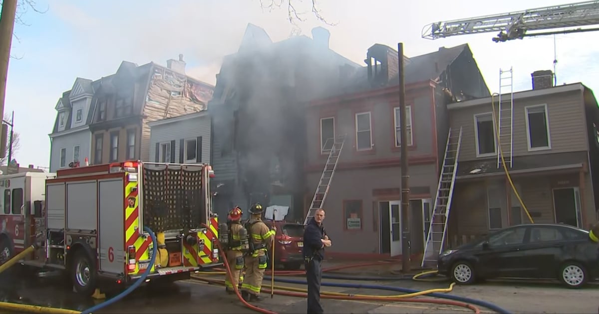 Massive fire damages multiple buildings in Pittsburgh’s Bloomfield neighborhood – WPXI