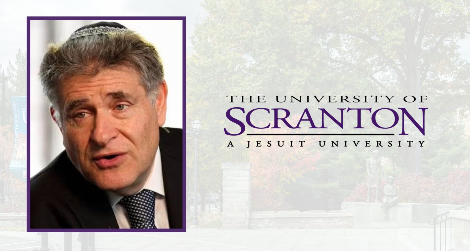 Pope Francis Coauthor and Friend to Speak at University of Scranton