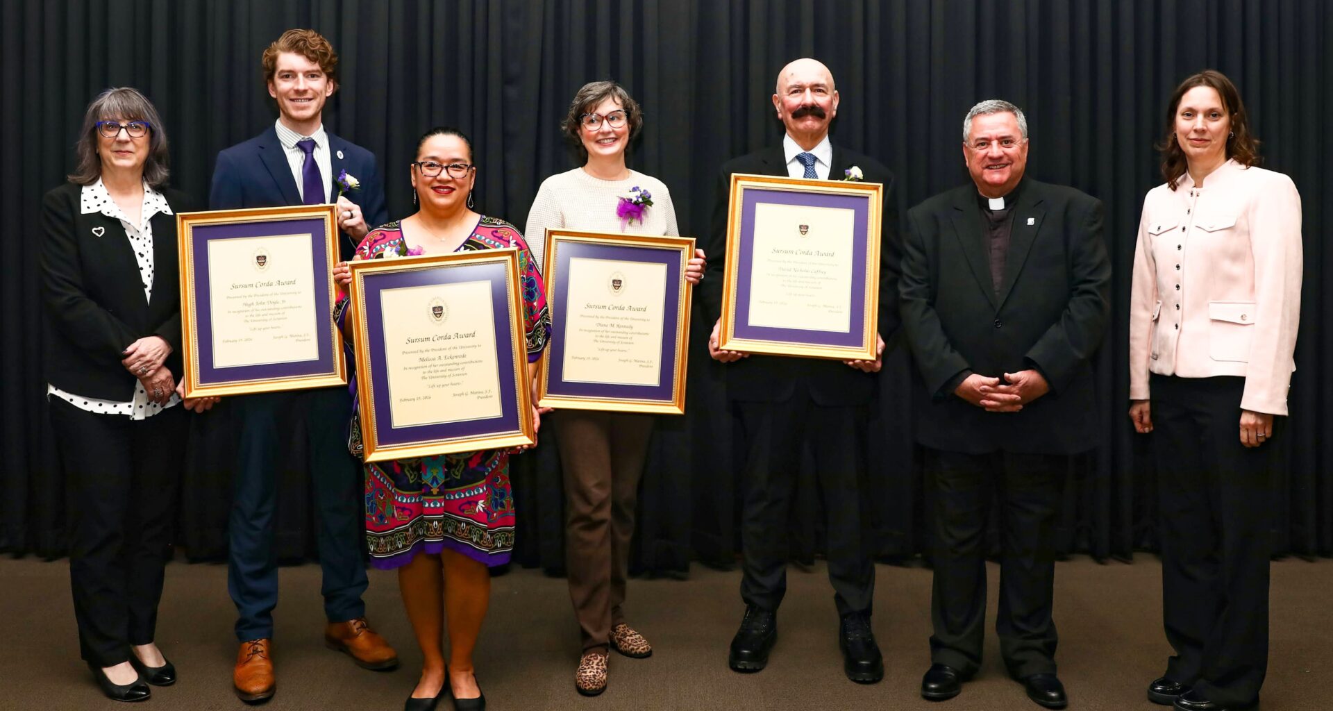 Sursum Corda Awards: Caffrey, Doyle, Eckenrode, Kennedy Honored