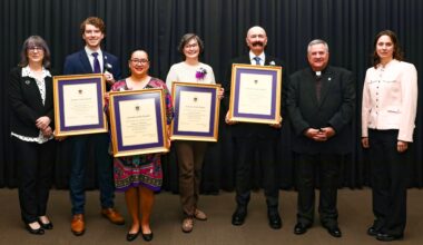 Sursum Corda Awards: Caffrey, Doyle, Eckenrode, Kennedy Honored