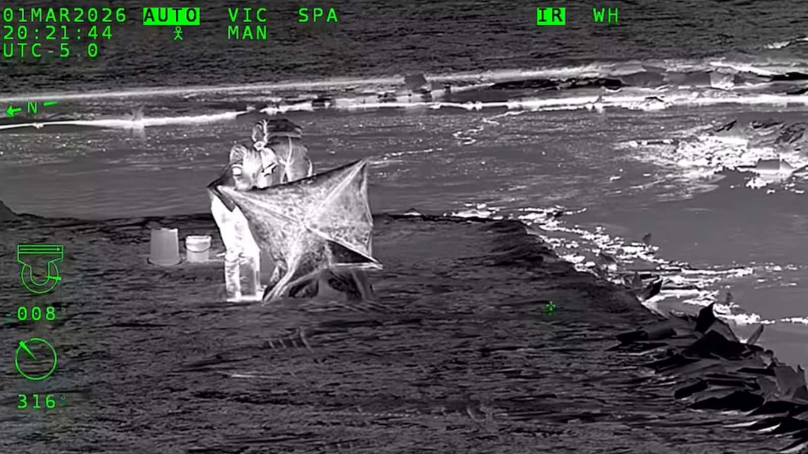 Ice rescue nightvision