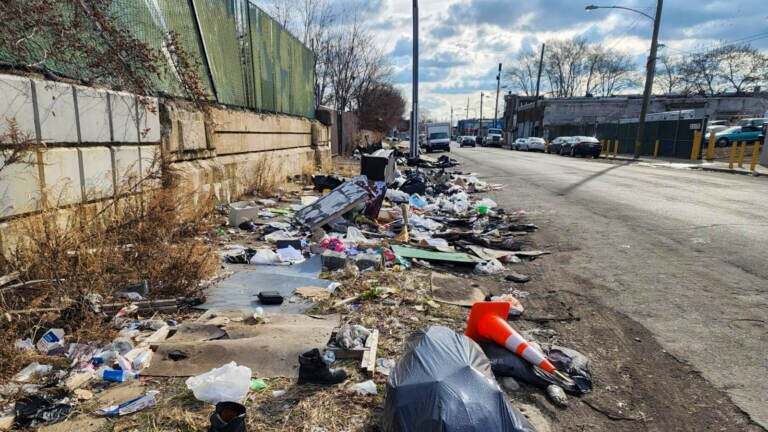 Philly illegal dumping: No new projects in Parker’s 3rd budget