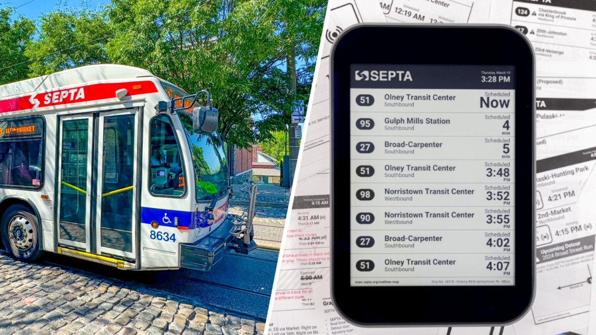 SEPTA testing real-time arrival displays at select stops – NBC10 Philadelphia