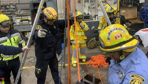 Man injured after falling into trench at PRT South Hills Junction garage