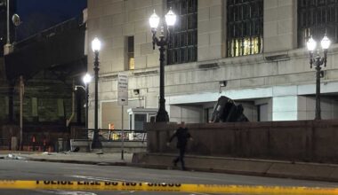 Crash in busway downtown sends several people to the hospital