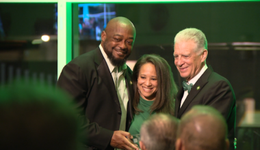 The Tomlins and Michael Keaton awarded at Ireland Funds Pittsburgh Gala