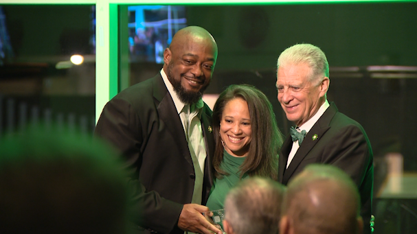 The Tomlins and Michael Keaton awarded at Ireland Funds Pittsburgh Gala