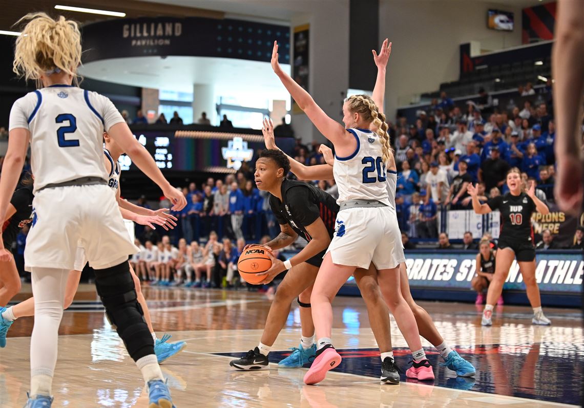 IUP falls short in NCAA Division II women's basketball championship, as Grand Valley State wins second title in row in Pittsburgh