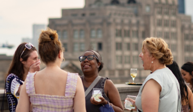 A Jane Austen-inspired garden party is coming to a Center City library rooftop in April