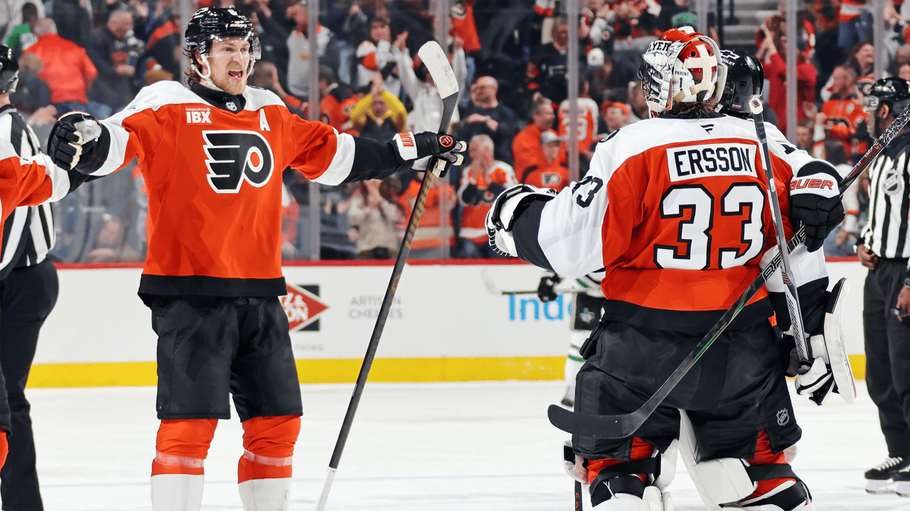 Zegras' OT goal helps Flyers edge Stars, close gap in Eastern Conference wild-card race
