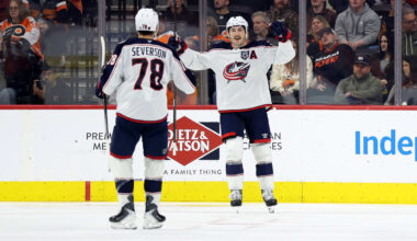 Blue Jackets top Flyers, move into 2nd in Metropolitan Division