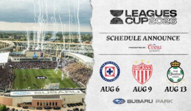 Philadelphia Union Announce Leagues Cup 2026 Opponents and Schedule