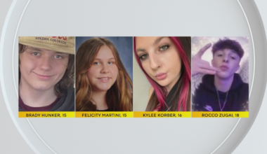 Emotional candlelight vigil honors 4 Yough High School students who died in crash