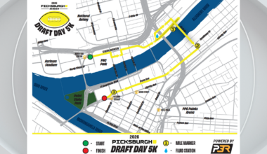 "Draft Day 5K" will be part of Pittsburgh's NFL Draft festivities