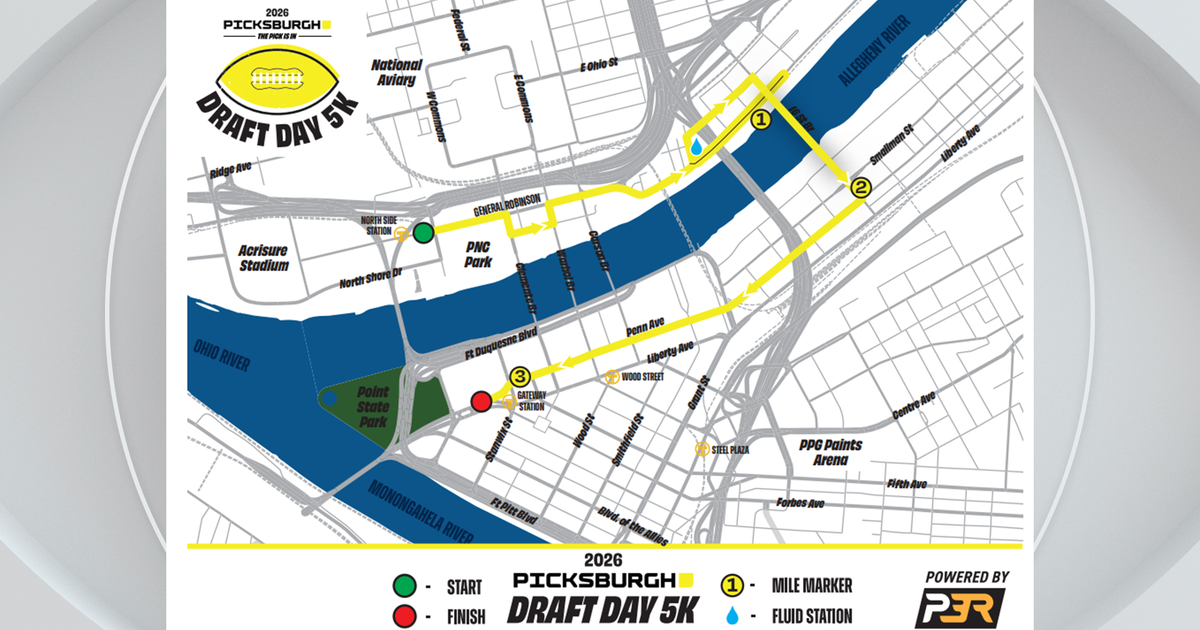 "Draft Day 5K" will be part of Pittsburgh's NFL Draft festivities