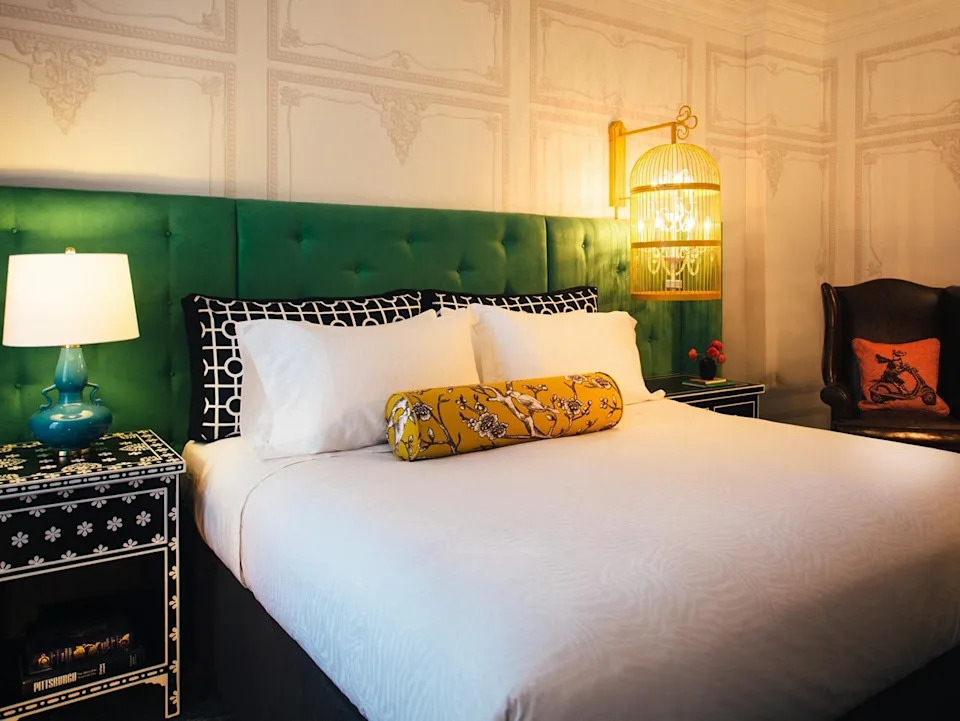 The perfect room after a long day of driving.