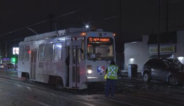 Man dead, two others injured after SEPTA Trolley and SUV collide in West Philadelphia