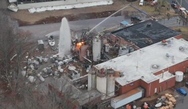 Explosion at industrial complex in Logan Township, New Jersey, leaves 4 injured, officials say