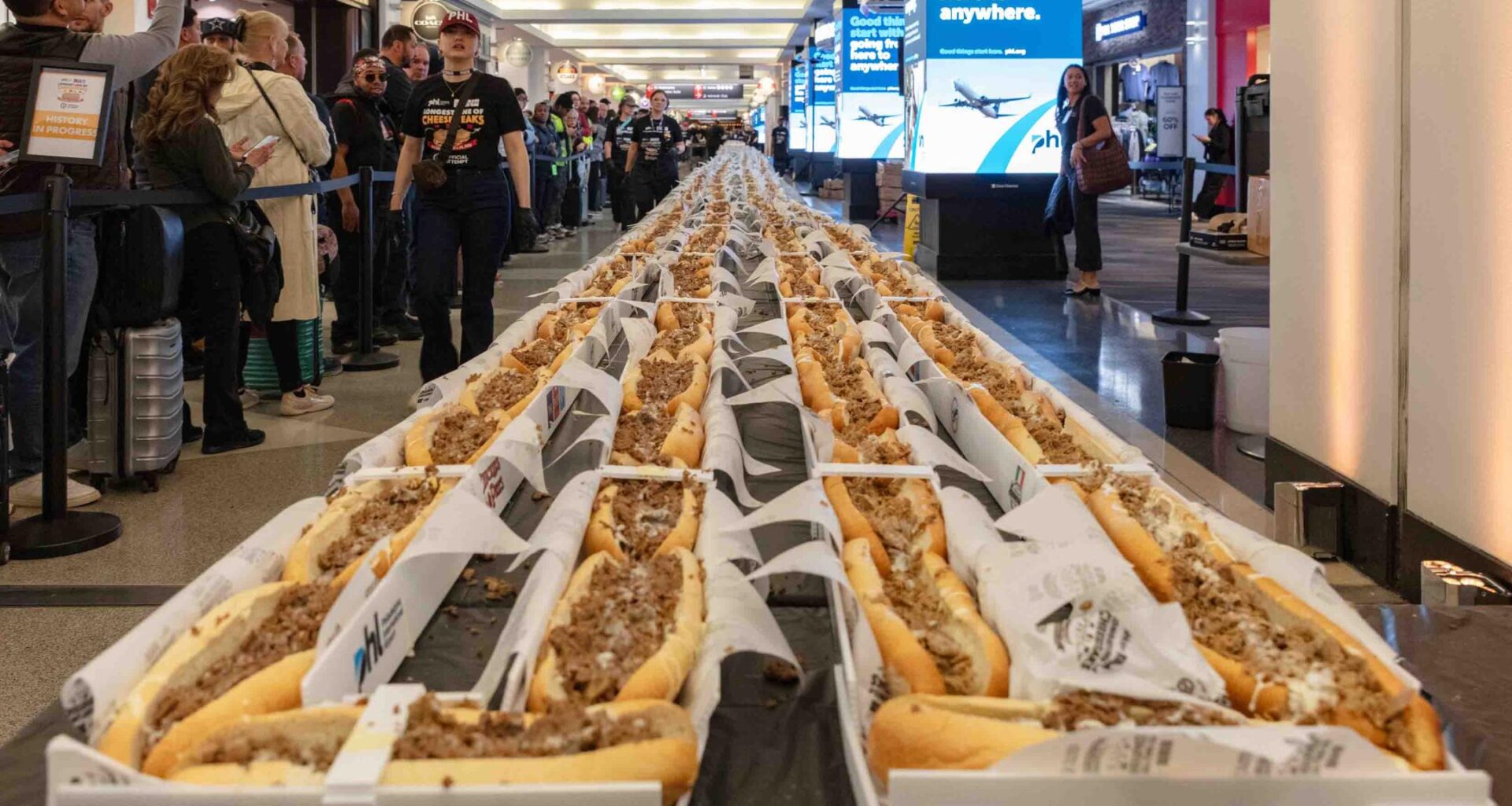 PHL Guinness Record Cheesesteak