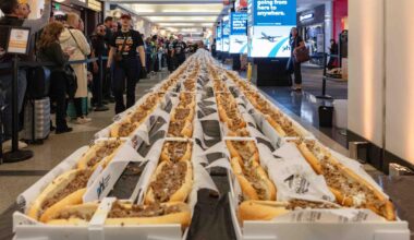 PHL Guinness Record Cheesesteak