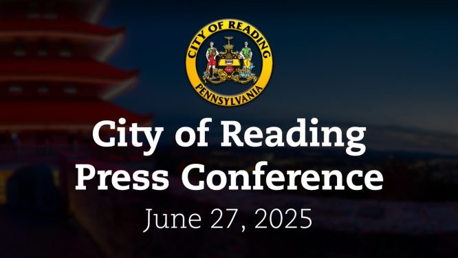 Press Conference Introducing David Barr, Community Development Director | City of Reading, PA