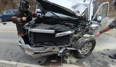 Vehicle seriously damaged after crashing into Washington County home; 1 hurt