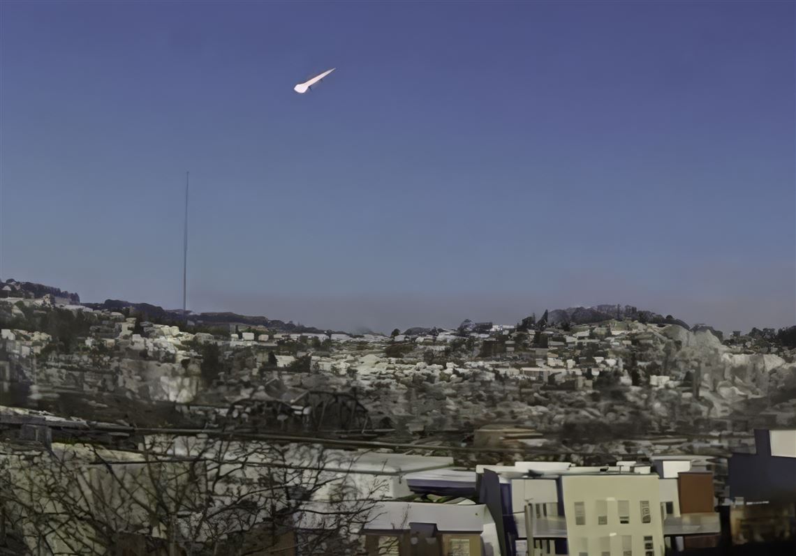 Meteor that entered the Earth’s atmosphere near Cleveland lights up sky over Pittsburgh
