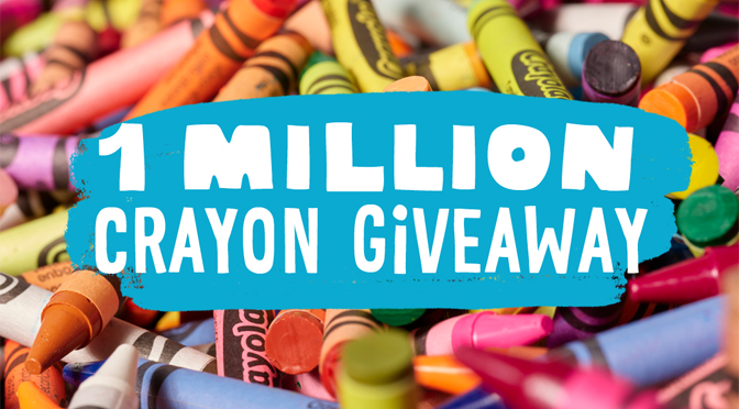 Crayola Experience Million Crayon Giveaway to Feature the Official Return of Dandelion to the Crayola Color Pack