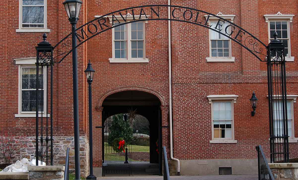 moravian bethlehem college gates
