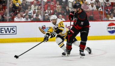 Musings: Penguins Rally Back to Earn A Point Against Hurricanes