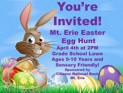 EASTER EGG HUNT BRING SPRINGTIME FUN TO MT. ERIE