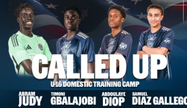 Union Academy sees four selected for US U-16 Boys National Team Camp